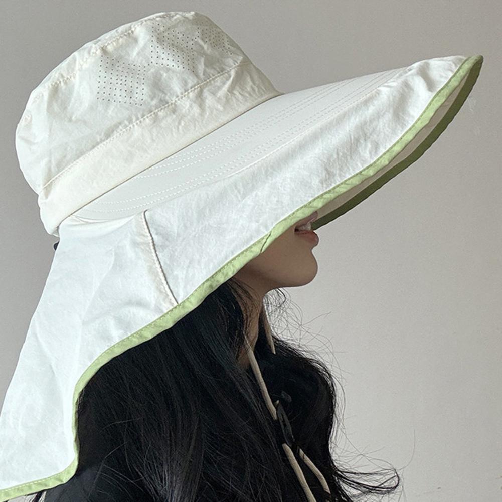 Hat Floppy Wide - قبعة شمسية قابلة للتنفس مع رباط